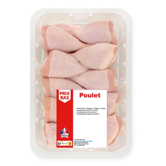 Pilons poulet blanc