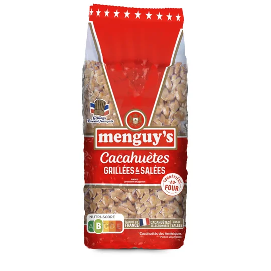 Cacahuètes grillées et salées