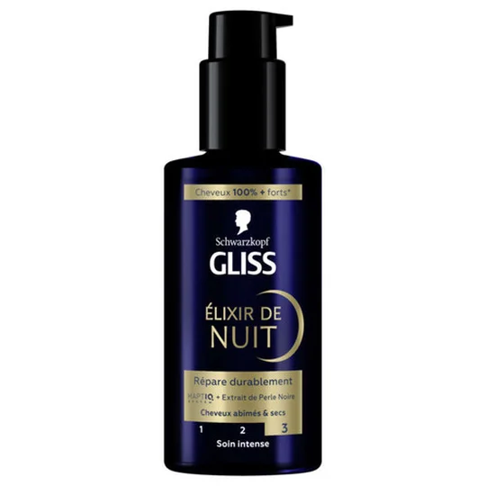 Gliss élixir de nuit soin intense