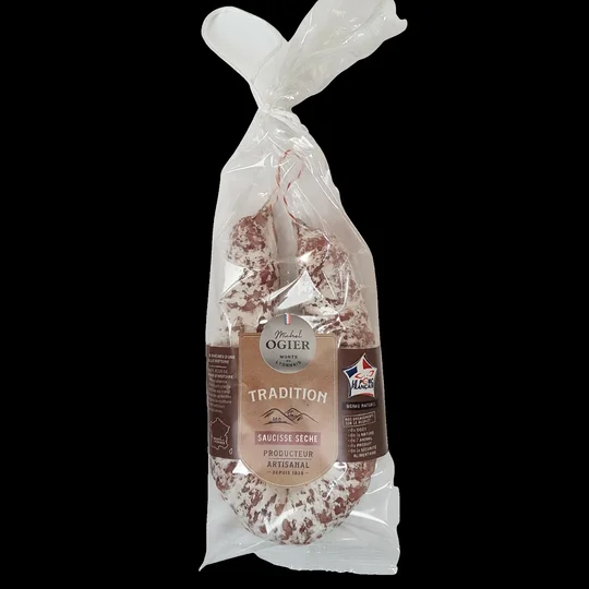 Saucisse sèche courbée tradition