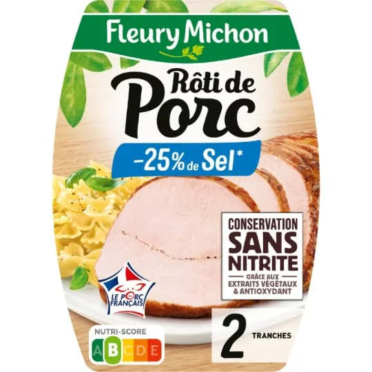 Rôti de porc cuit Sans Nitrite