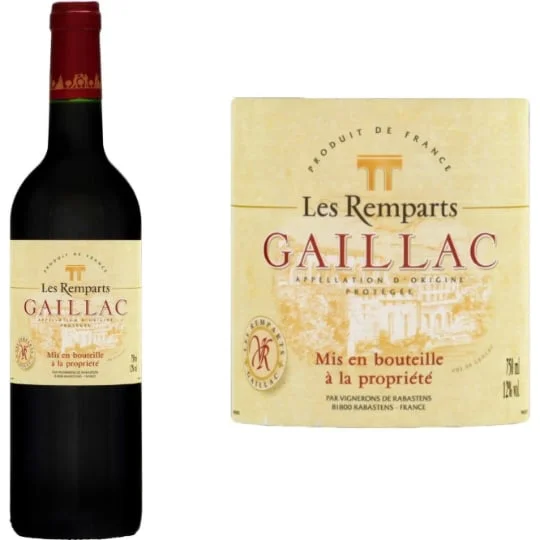 Vin rouge AOP Gaillac