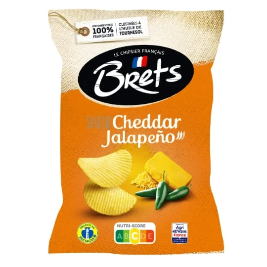 Chips saveur cheddar jalapeno