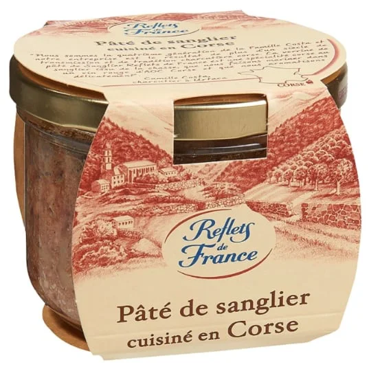 Pâté de sanglier cuisiné en Corse