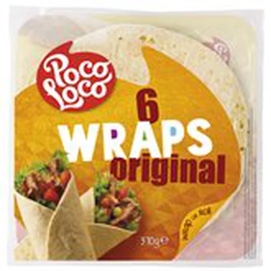 Tortillas wrap 25cmx6