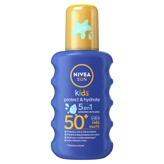 Nivea Sun Protection solaire spray coloré SPF50+ Kids