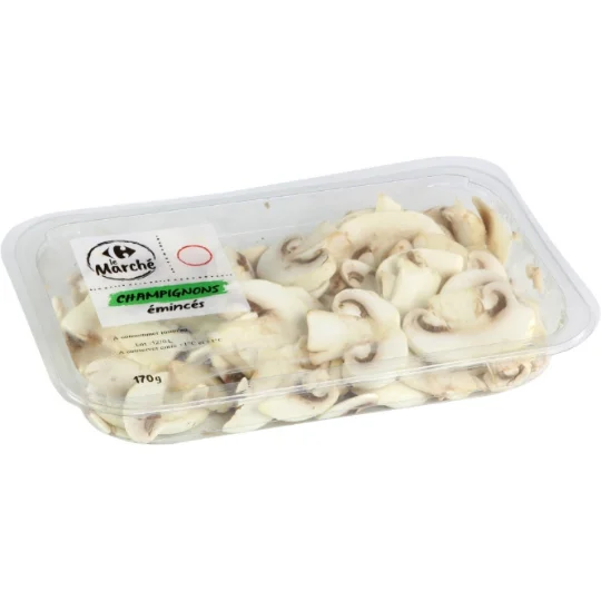Champignons émincés