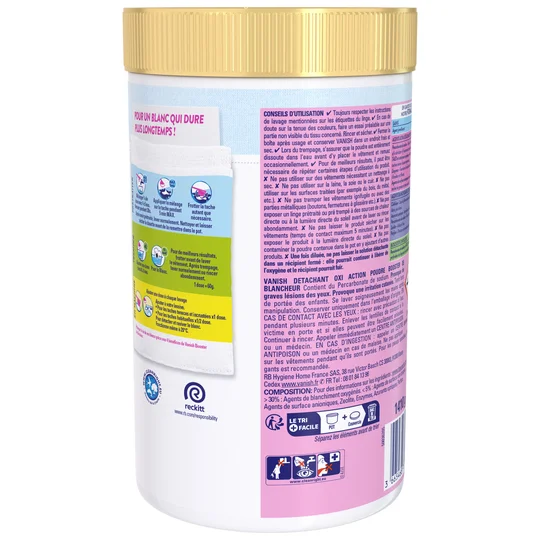 Oxi Action - Poudre booster de blancheur