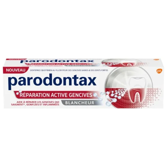 Dentifrice Blancheur Réparation Active Gencives