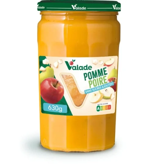 Compote pomme poire sans sucres ajoutés