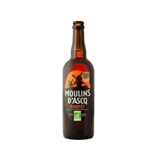 Bière bio artisanale ambrée