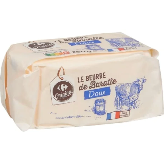 Beurre de baratte doux