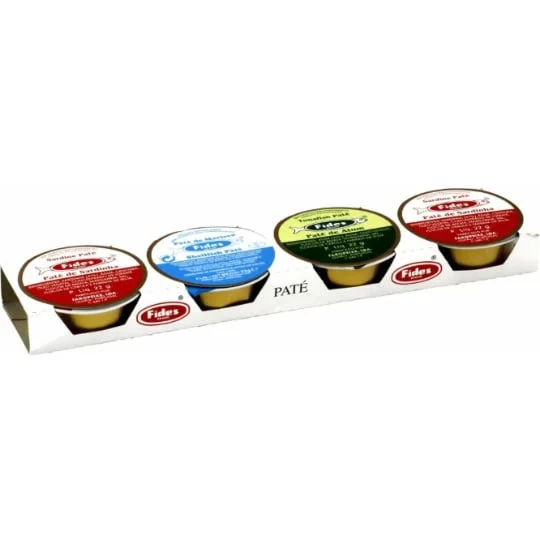 Pâté sardine/fruits de mer/thon