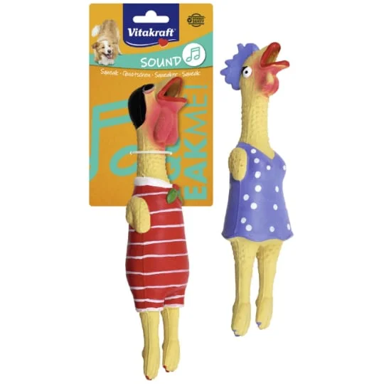 Jouet pour chien poulet