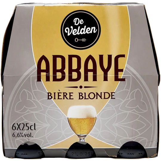 Bière blonde d'abbaye 6,6%