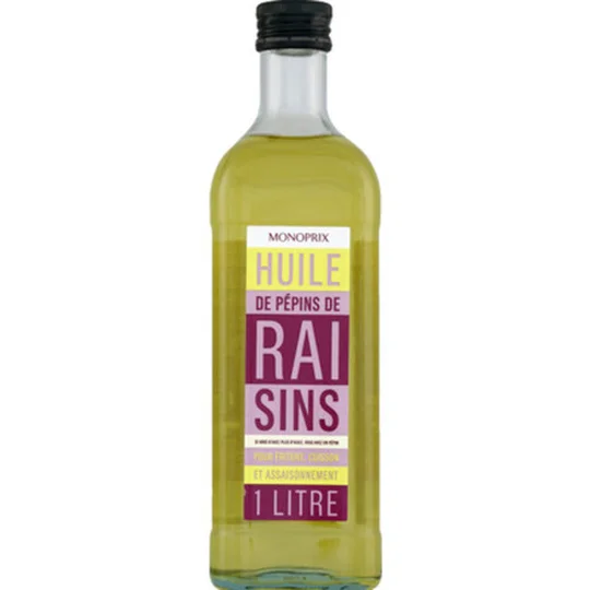 Huile de pépins de raisins