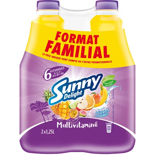 Boisson multivitaminé