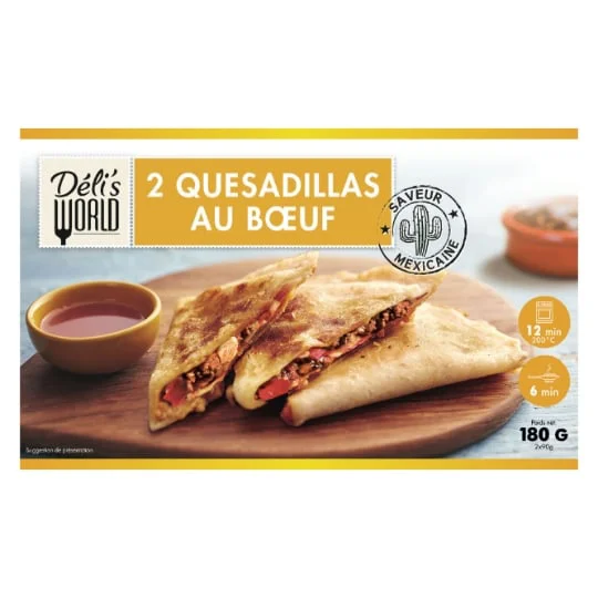 Quesadillas au boeuf