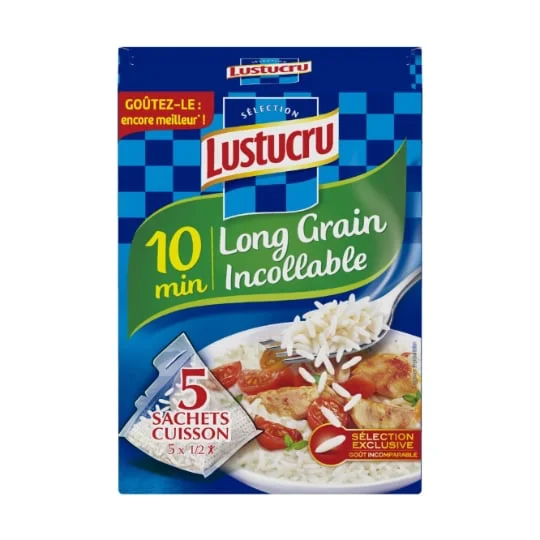 Riz long incollable 10min