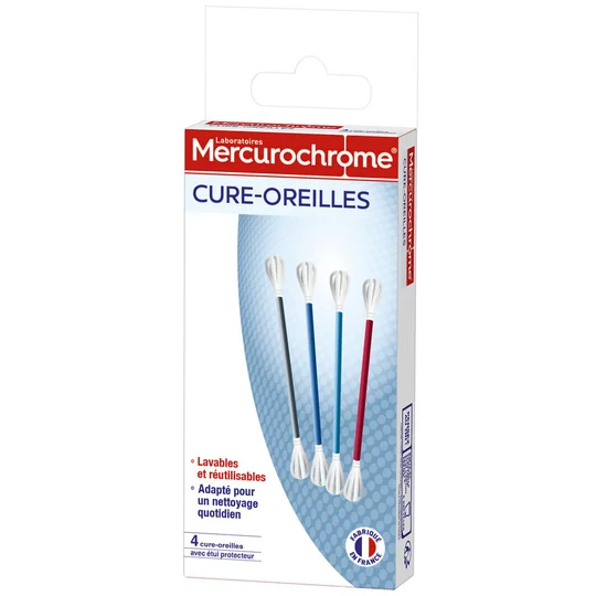 Cure-oreilles lavables et réutilisables