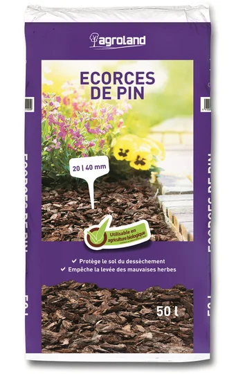 Ecorce de pin 20/40 MM 50L