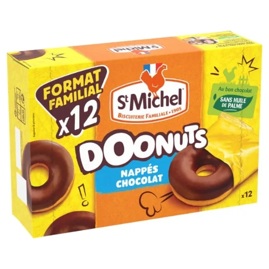 Gâteaux Doonuts nappés chocolat