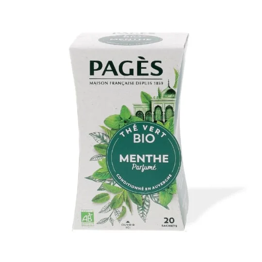 Thé vert menthe Bio
