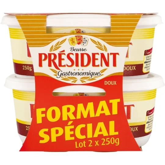 Beurre gastronomique doux