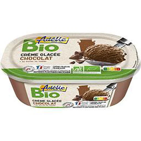 Crème glacée chocolat BIO Bio