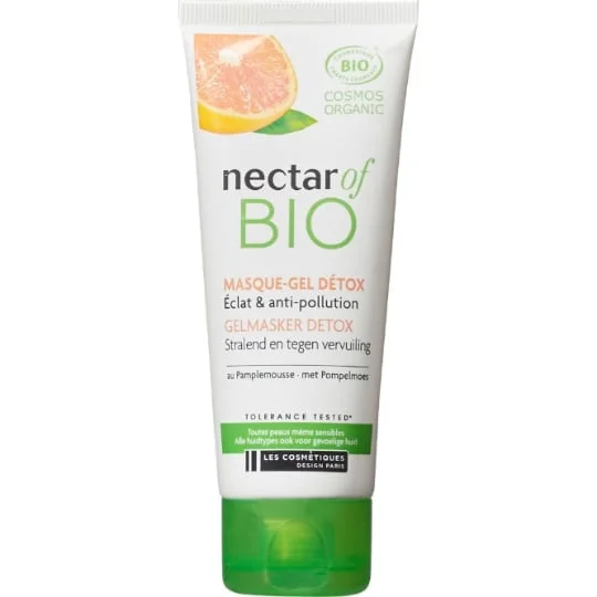 Masque visage gel détox pamplemousse Bio