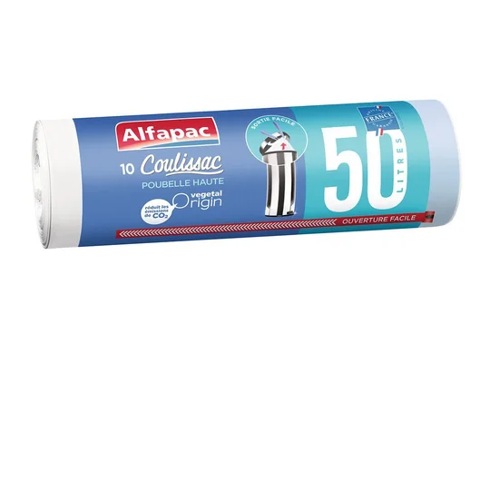 Sacs poubelle Haute 50L Origine végétale