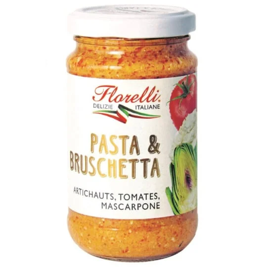 Sauce artichauts tomate mascarpone