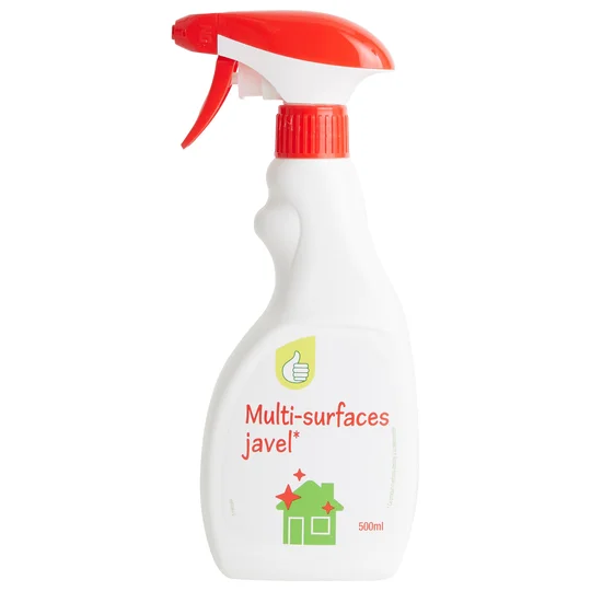 Spray nettoyant multi-surfaces à la javel