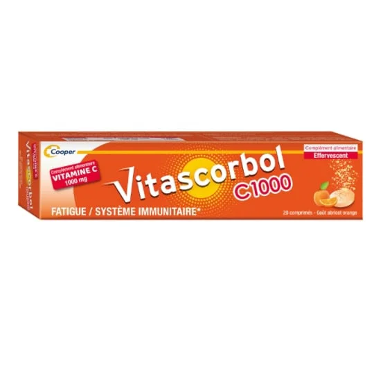 Complément Alimentaire Fatigue Système Immunitaire Vitamine C Abricot Orange