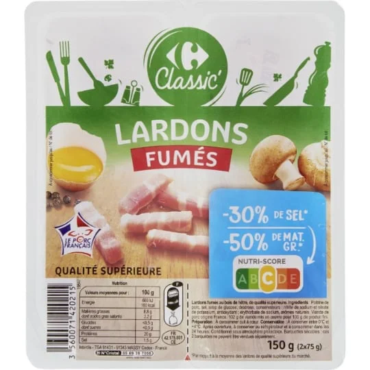 Lardons fumés