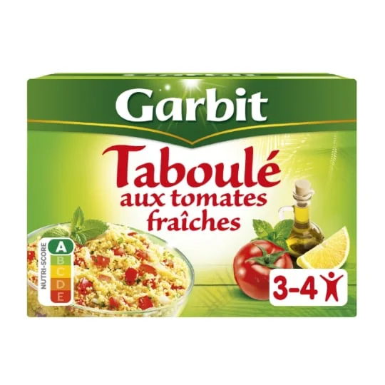 Plat cuisiné taboulé aux tomates fraîches