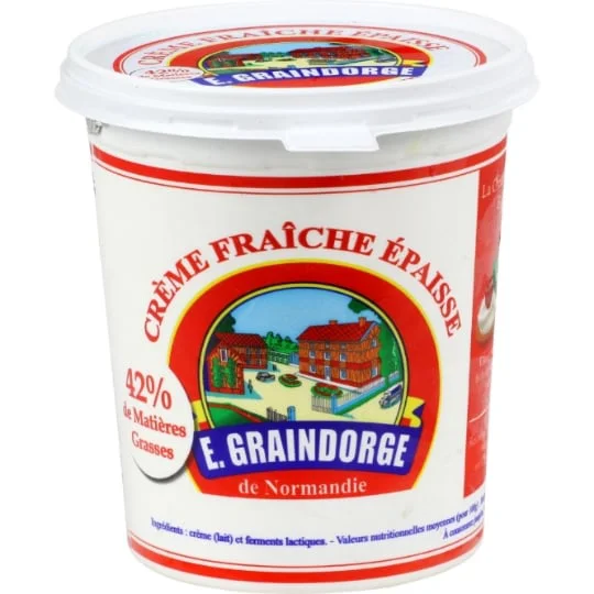 Crème Fraiche Epaisse de Normandie 42% Mat.Gr.