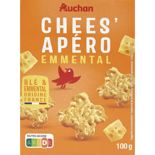 Crackers emmental Chees'apéro