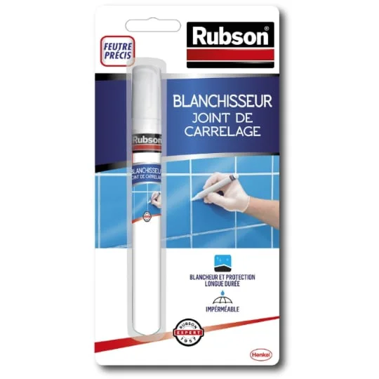 Rénovateur joint carrelage blanc