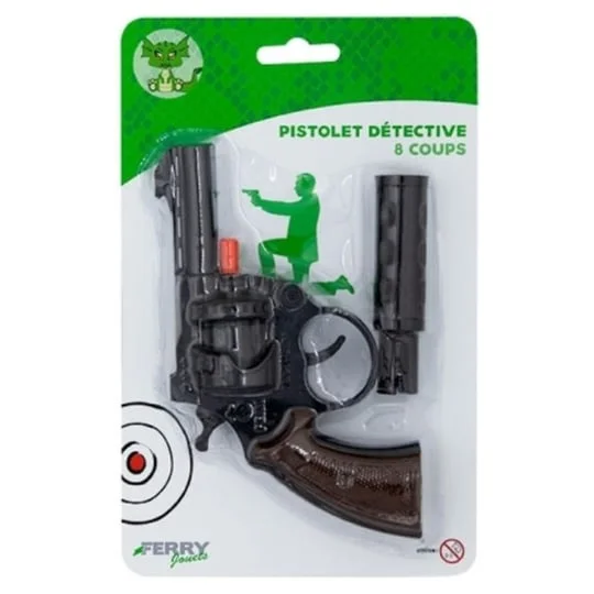 Jouet Pistolet + Amorce + Silencieux