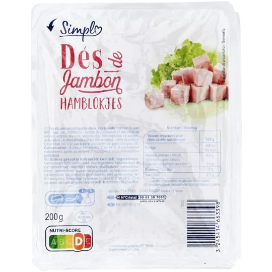 Dés de jambon