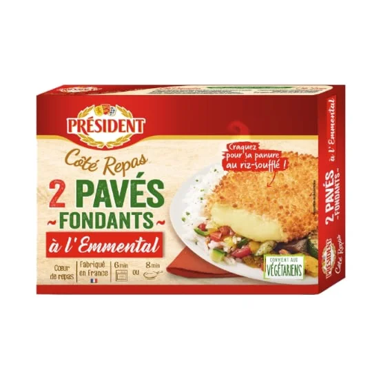 Pavé Fondants A L'Emmental
