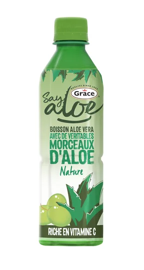 Boisson à l'aloe vera
