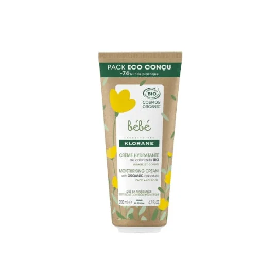 Crème Bébé Visage et Corps Hydratante au Calendula Bio
