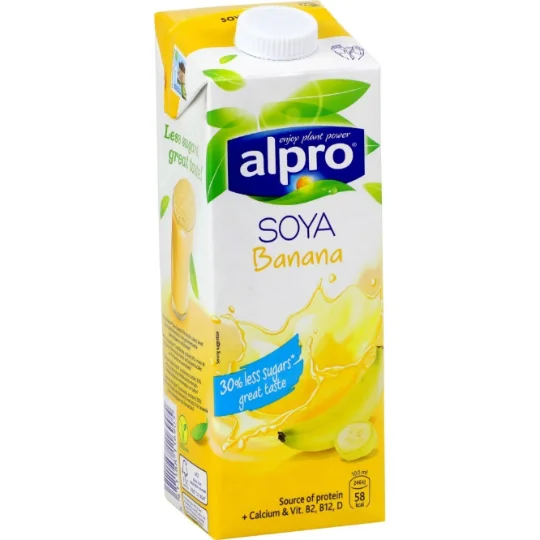 Boisson végétale soja banane