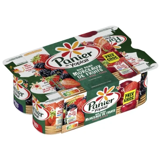 Yaourt Fruits Rouges Panier Standard