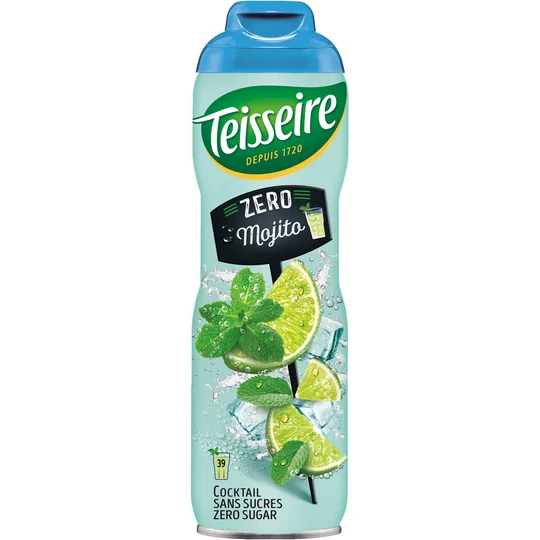 Sirop saveur mojito sans sucre