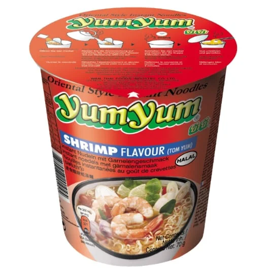 Soupe nouilles cup Saveur crevette