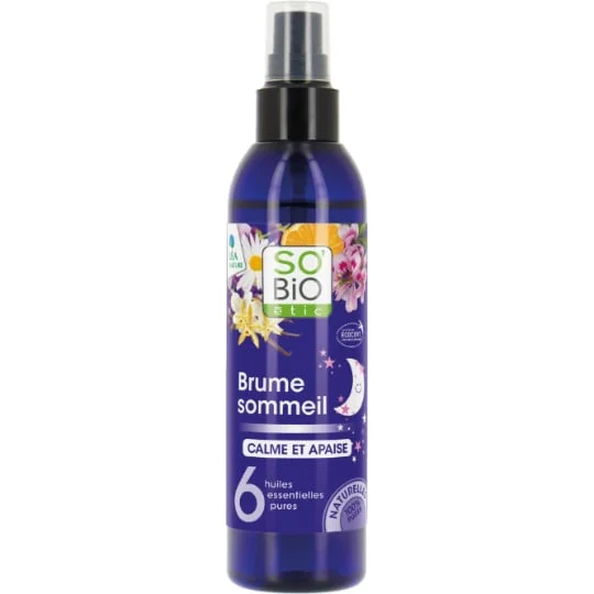 Brume sommeil calme et apaise aux 6 huiles essentielles bio SO' BIO ETIC