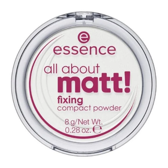 All about matt! Poudre compacte fixante